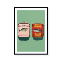 Sardines In A Tin | Art Print