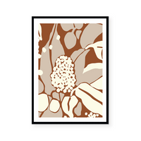 Earthy Banksias | Art Print