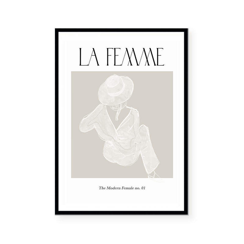 La Femme Archives II | Art Print
