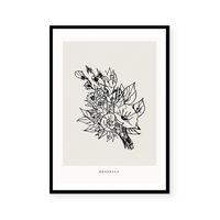 Contour Flora I | Art Print