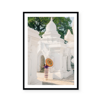 Kuthodaw Pagoda in Mandalay | Art Print