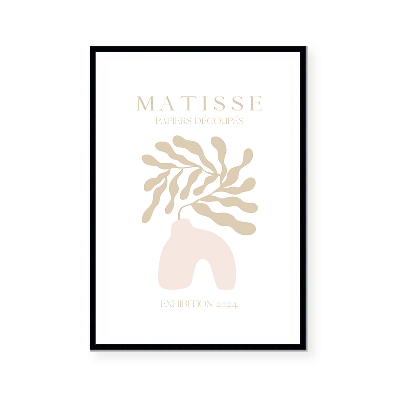 Neutral Matisse III | Art Print