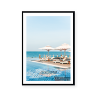 Tropical Swimming Pool | Maldives | Art Print