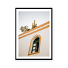 Facade In Mogan | Art Print