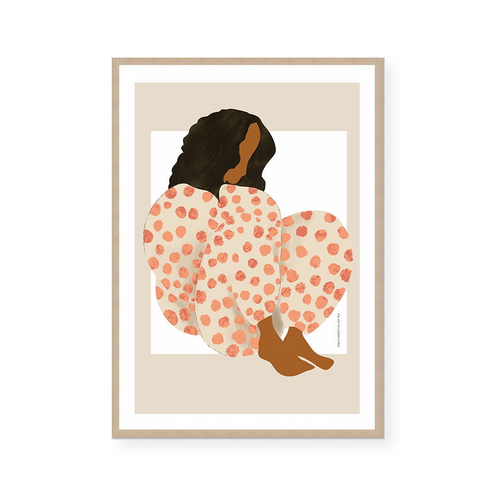 Lagom Women | Pink | Art Print