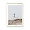 Lighthouse On Rocks | Art Print