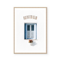 Old Window In Greece | Art Print