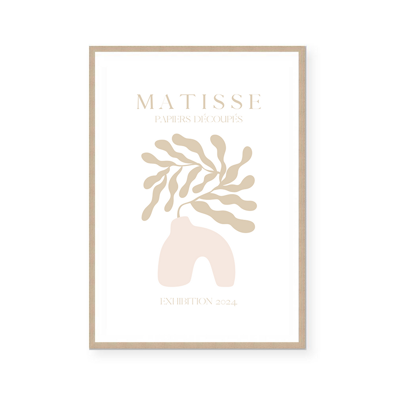 Neutral Matisse III | Art Print