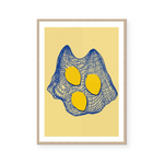 Lemons In A Net | Art Print