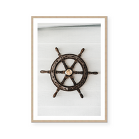 Coastal Wheel | Art Print