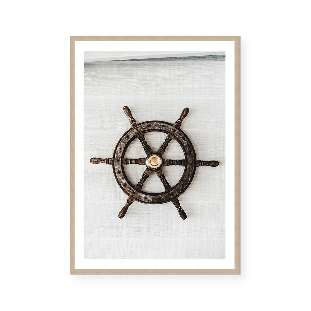 Coastal Wheel | Art Print