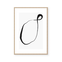 Soft Neutral Fluid II | Art Print