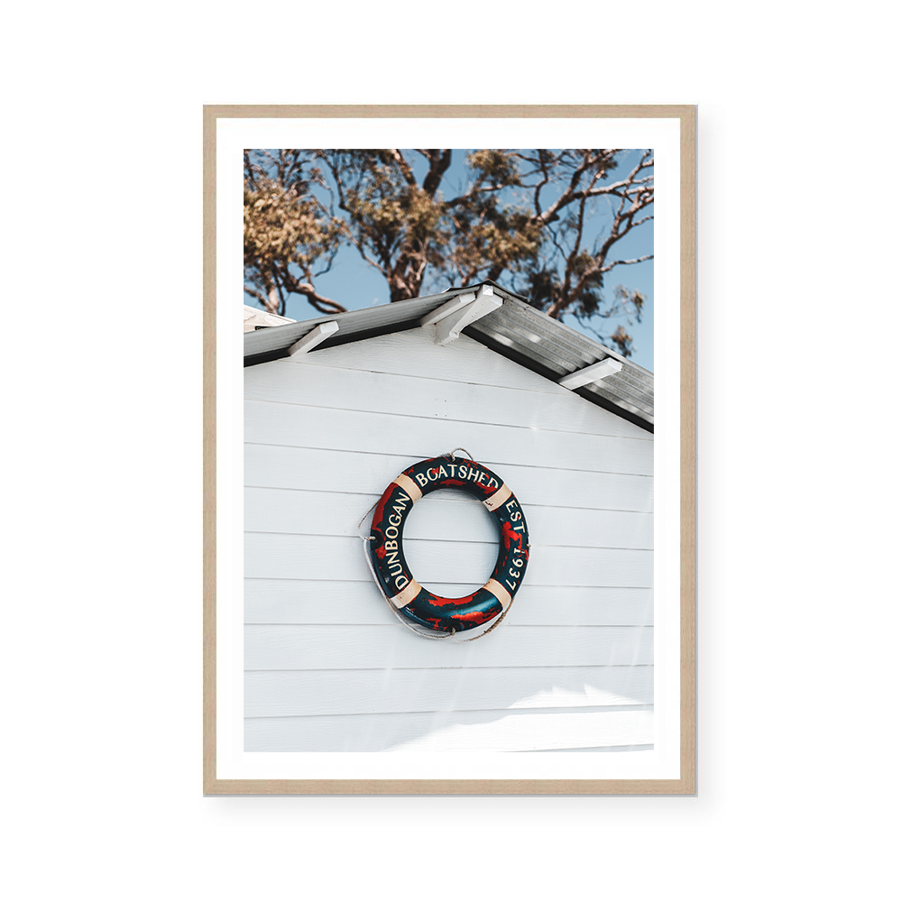 Boat Shed | Art Print