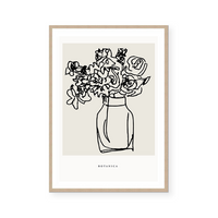Contour Flora IV | Art Print