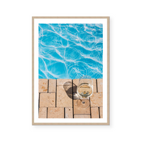 White Wine And Swims | Art Print