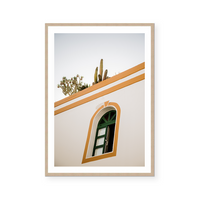 Facade In Mogan | Art Print