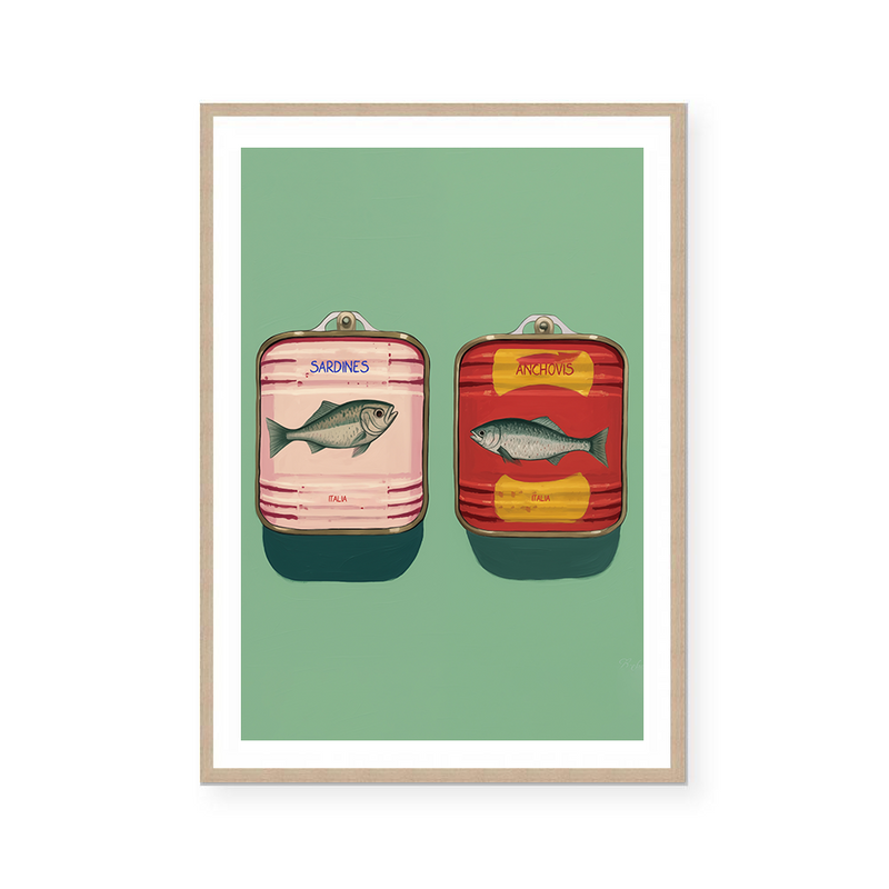 Sardines In A Tin | Art Print