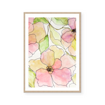 Watercolour Flower Bouquets I | Art Print