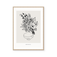Contour Flora II | Art Print