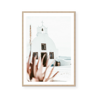 A Quiet Corner In Greece | Art Print