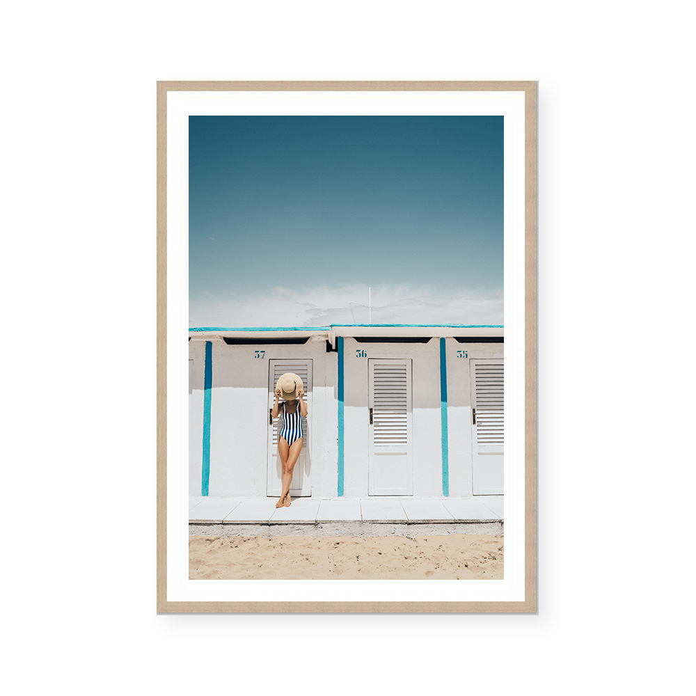 Italian Beach | Art Print – Life In Ink