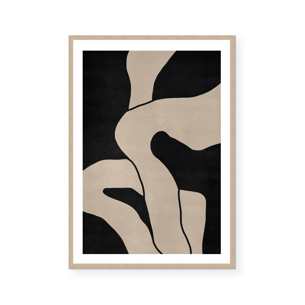 Organic Reflection I | Art Print – Life In Ink