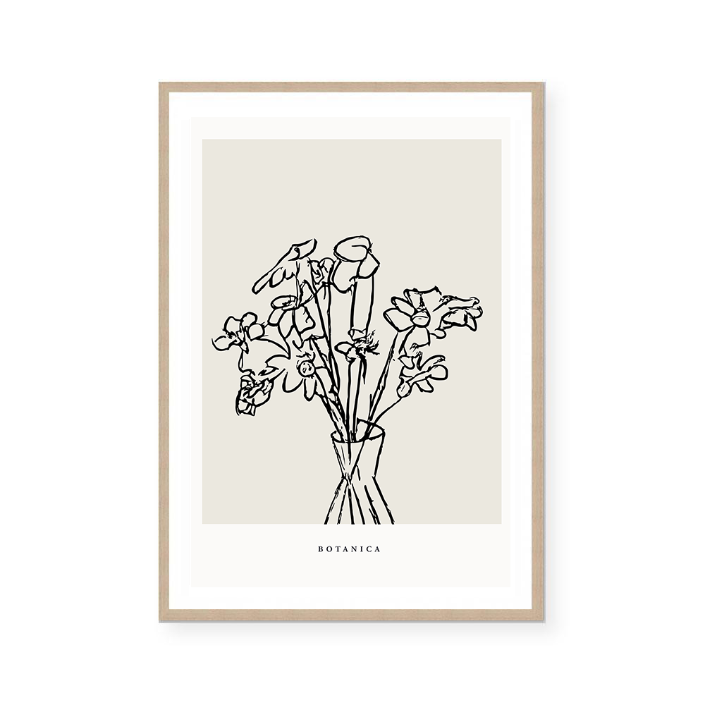 Contour Flora III | Art Print