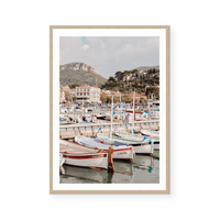 Cassis Harbour Reflections | Art Print