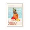 Summer Fruits By The Pool | Art Print