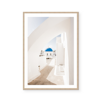 Megalochori, Santorini Island, Greece | Art Print