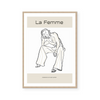 La Femme Archives IV | Art Print