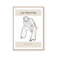La Femme Archives IV | Art Print