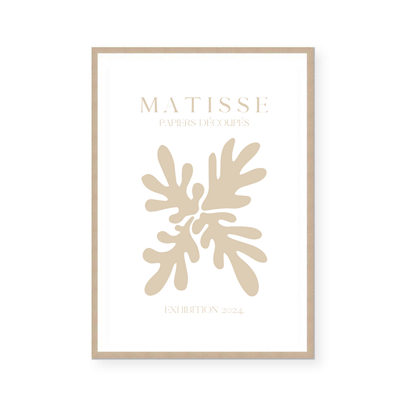 Neutral Matisse I | Art Print