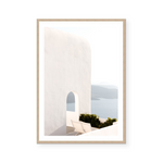 Santorini Balcony | Art Print