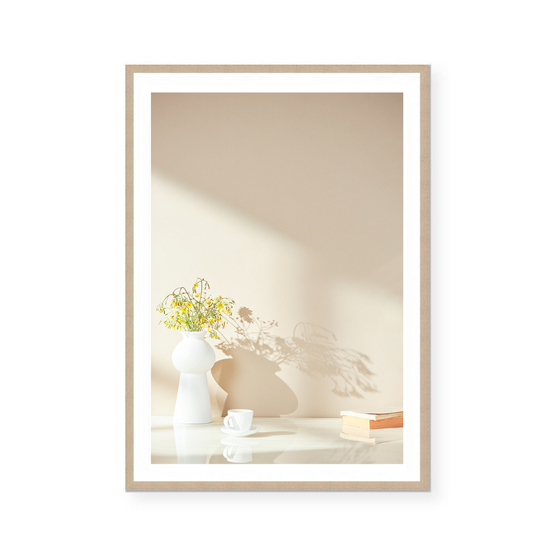 Books And The Sun | Art Print