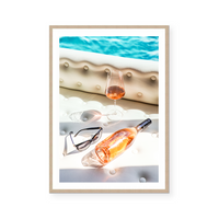 Wine On Yacht | Art Print