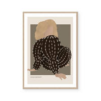 Lagom Women | Black | Art Print