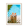 Warm Sunlight By The Pool | Art Print