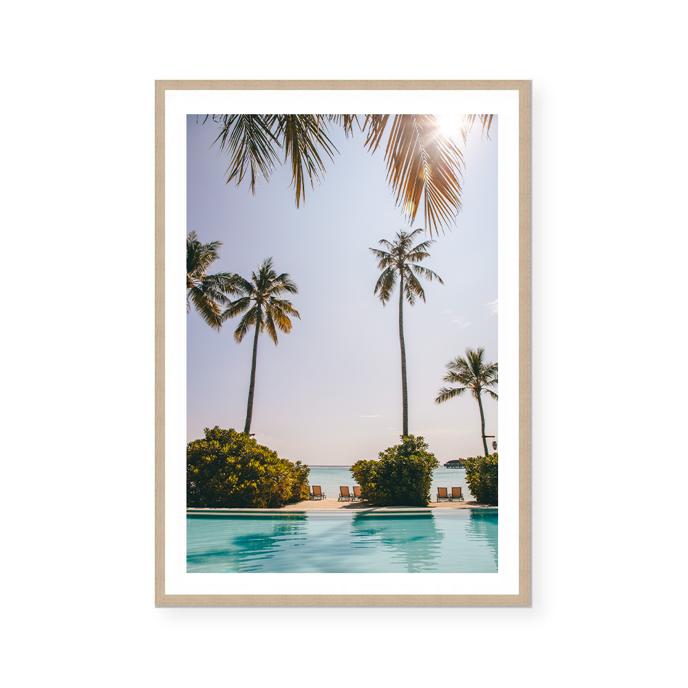 Tropical Island | Art Print – Life In Ink