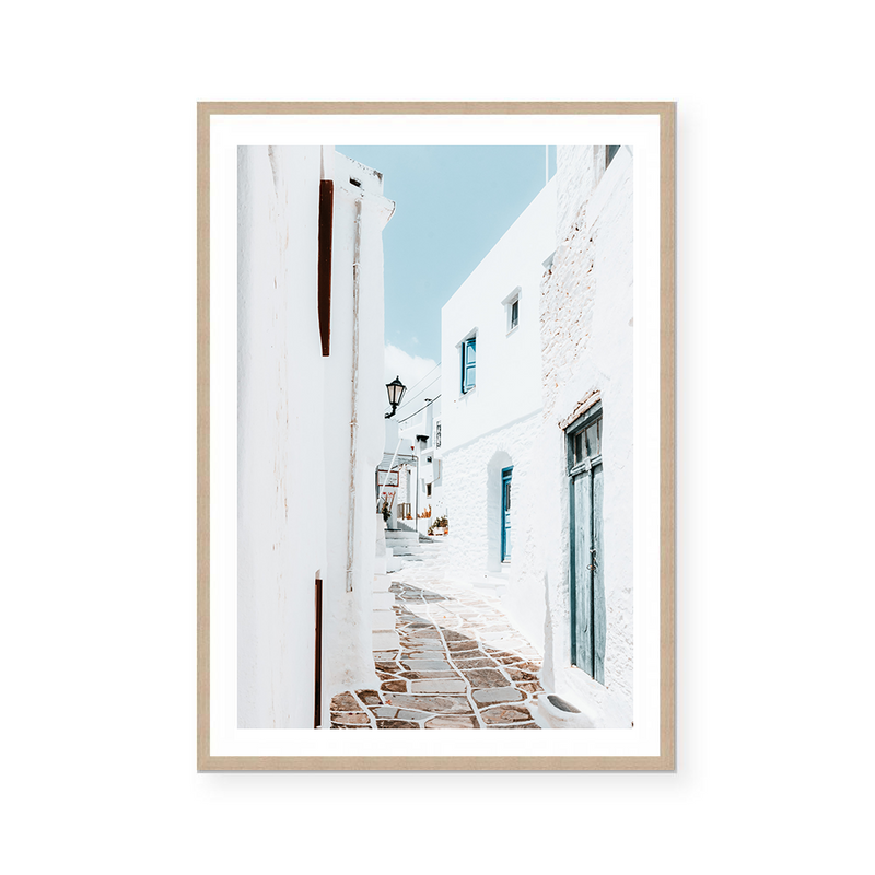 Blue Alley | Greece | Art Print