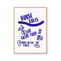 House Rules | Art Print