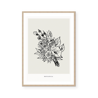 Contour Flora I | Art Print