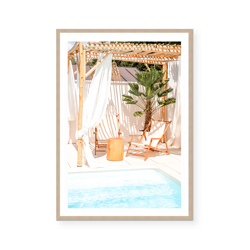 Sun Chair & Spritz II | Art Print