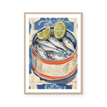 Sardines And Lime | Art Print