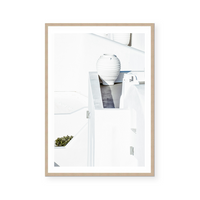 White Greek Amfora | Art Print