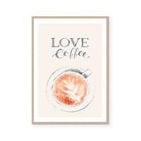 Love Coffee | Art Print