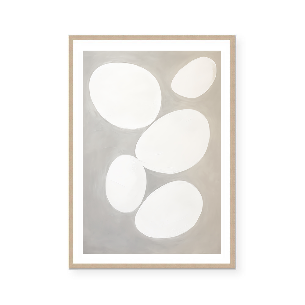 Painted Pebbles I | Art Print