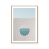 Ocean View Through The Wall | Art Print