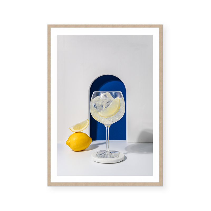 Gin And Tonic Cocktail | Art Print