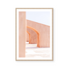 Pastel Building In Greece | Art Print